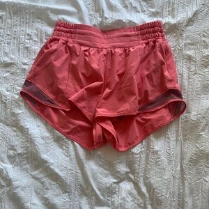 Women's Pink Lululemon Shorts